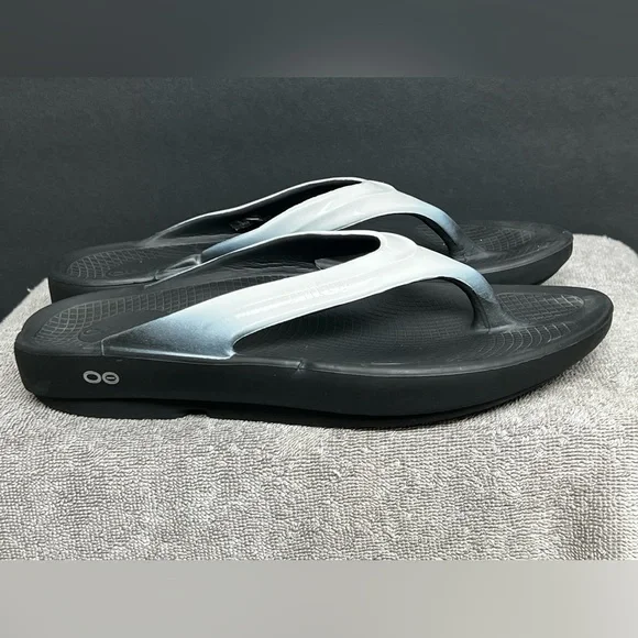 OOFOS OOlala Luxe Womens Size 11 Sandals Recovery Sport Flip Flops Comfort - Picture 5 of 8